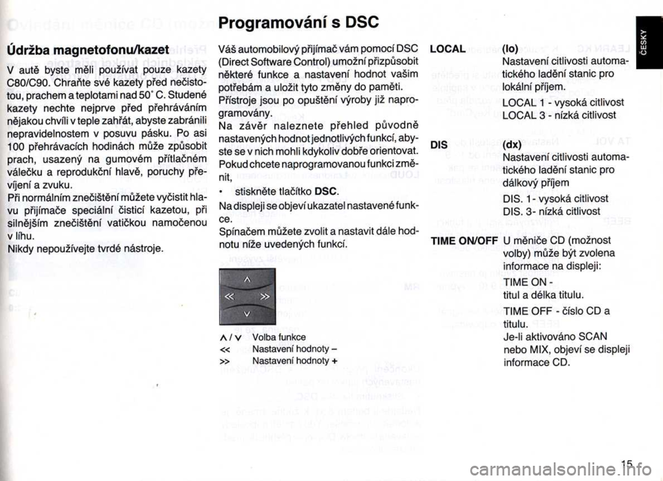 SKODA FELICIA 2000 1.G / (6U1) Casablanca Car Radio Manual 