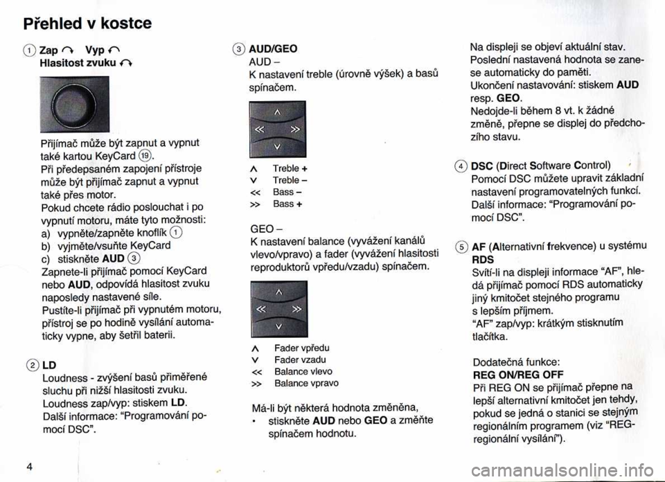SKODA FELICIA 2000 1.G / (6U1) Casablanca Car Radio Manual SKODA FELICIA 2000 1.G / (6U1) Casablanca Car Radio Manual