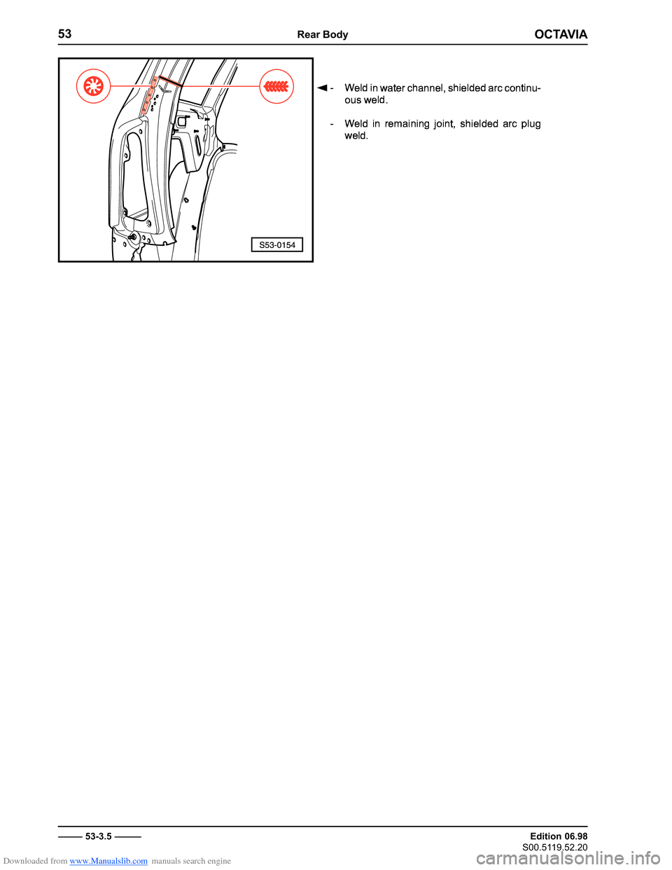 SKODA OCTAVIA 1997 1.G / (1U) Body Repairs Workshop Manual Downloaded from www.Manualslib.com manuals search engine �������
�����������
�������������
��������������
��������������������
� �������������
���



	

 


 
 
	
 



