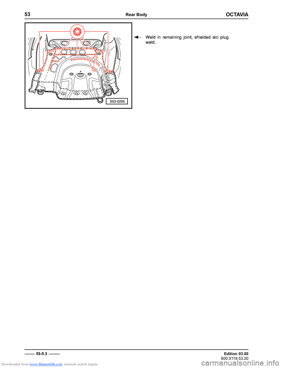 SKODA OCTAVIA 1997 1.G / (1U) Body Repairs Workshop Manual Downloaded from www.Manualslib.com manuals search engine �������
�����������
�������������
��������������
���������������

�

� �������������
� �
	

  
	
	


	

 
 



