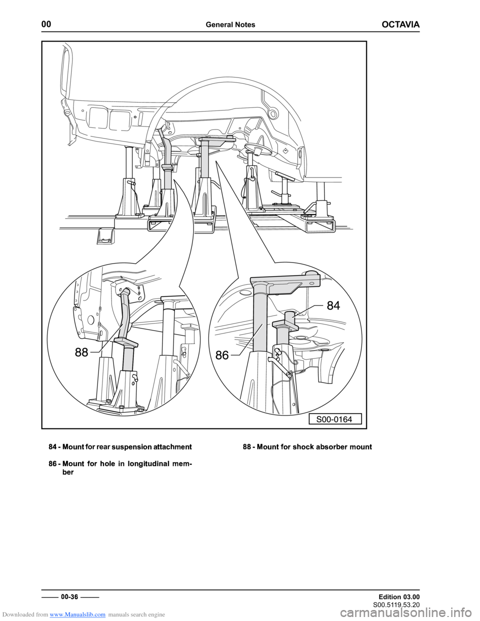SKODA OCTAVIA 1997 1.G / (1U) Body Repairs Repair Manual Downloaded from www.Manualslib.com manuals search engine �������
���������������
�������������
��������������
���������������
�

 � �������������
  
	

��������
	 
 
 





 


