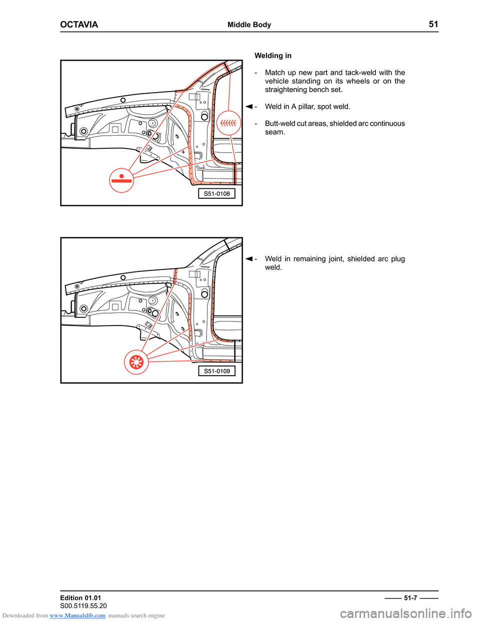 SKODA OCTAVIA 1997 1.G / (1U) Body Repairs Manual Online Downloaded from www.Manualslib.com manuals search engine ��������������������
������������� 
��������������
���������� 
� ������ ��� ���� ����� ���� ���������� ����� ����������� ��������� ��� ���� ���