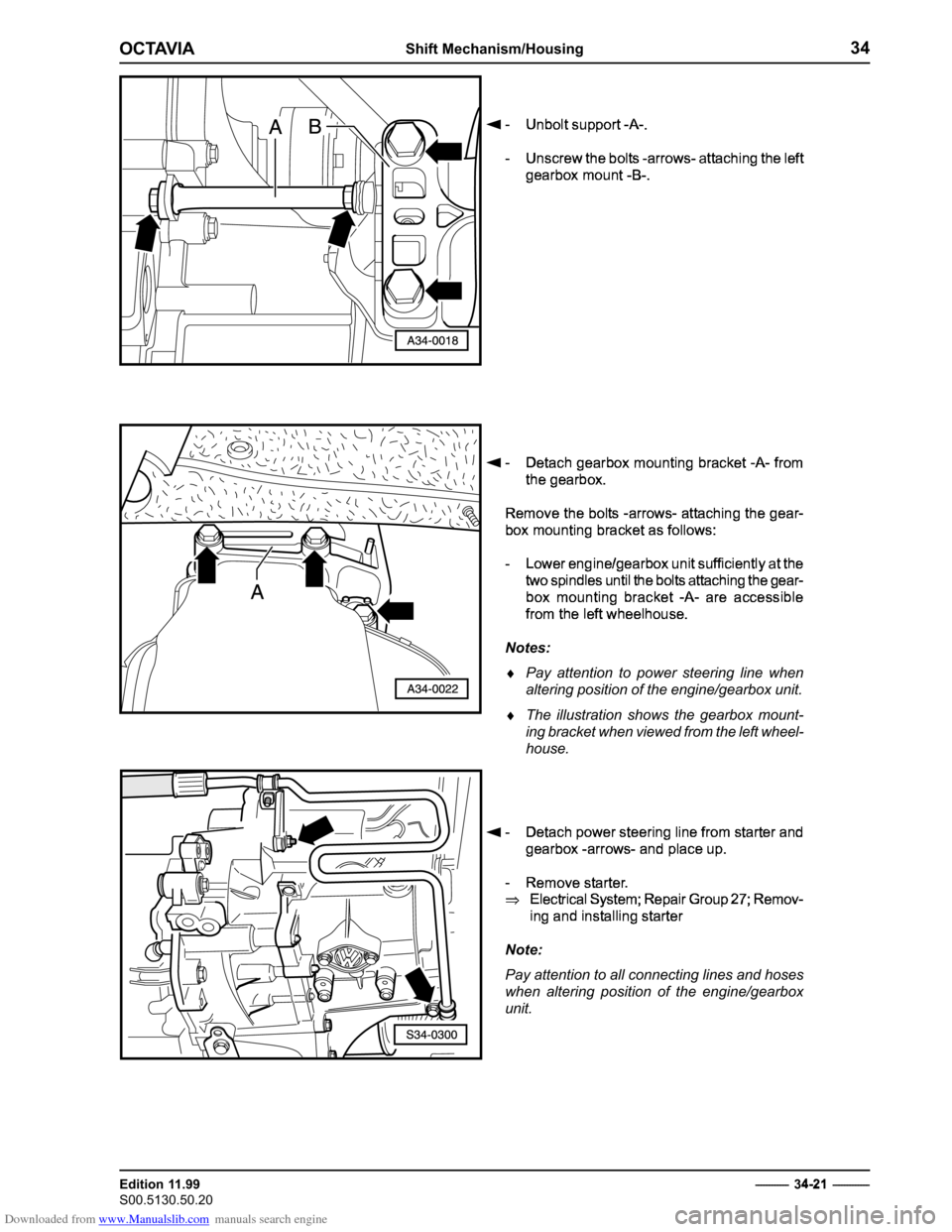 SKODA OCTAVIA 2000 1.G / (1U) 02C Gearbox Repair Manual Downloaded from www.Manualslib.com manuals search engine ��������������������������������
������������� 
���������������������������� ��

 � �������������
��

	

 
	
 

�


 	