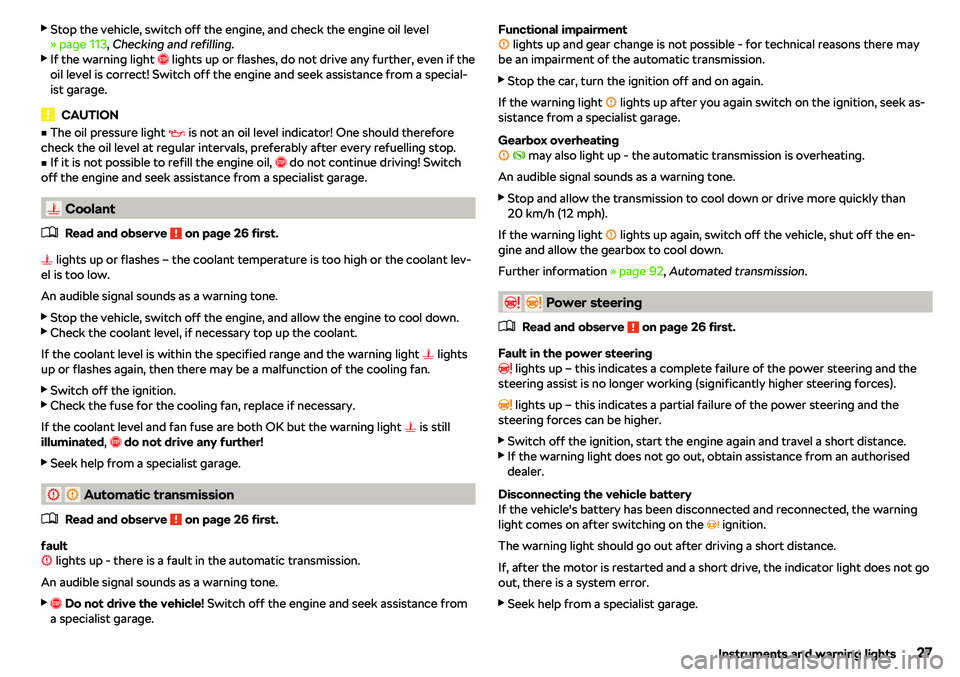 SKODA CITIGO 2018 Owners Manual 