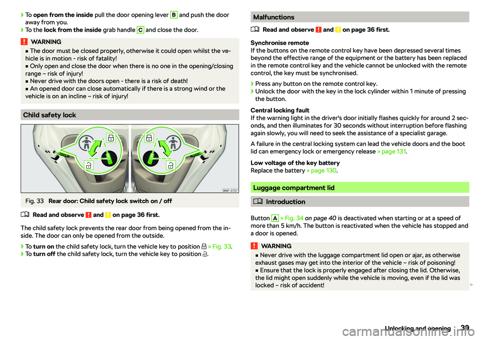 SKODA CITIGO 2018 Service Manual 