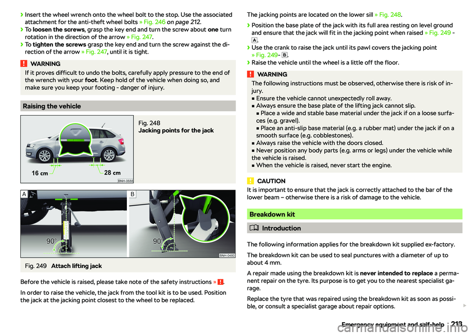 SKODA RAPID SPACEBACK 2018  Owners Manual 