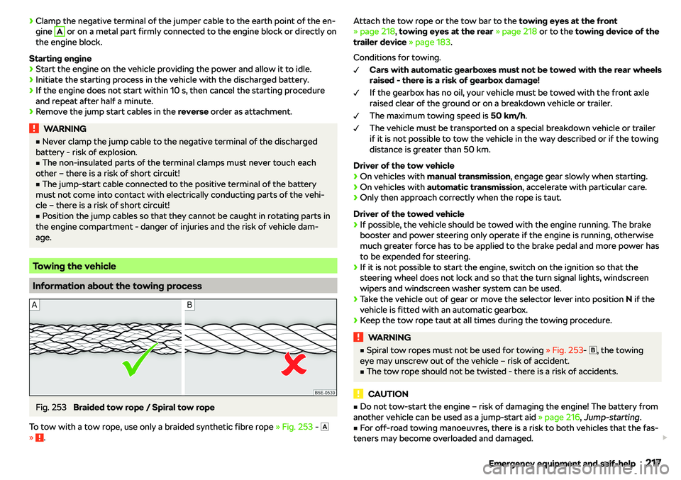 SKODA RAPID SPACEBACK 2018  Owners Manual 