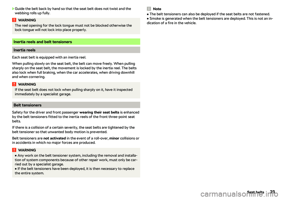 SKODA RAPID SPACEBACK 2018 Owners Manual 