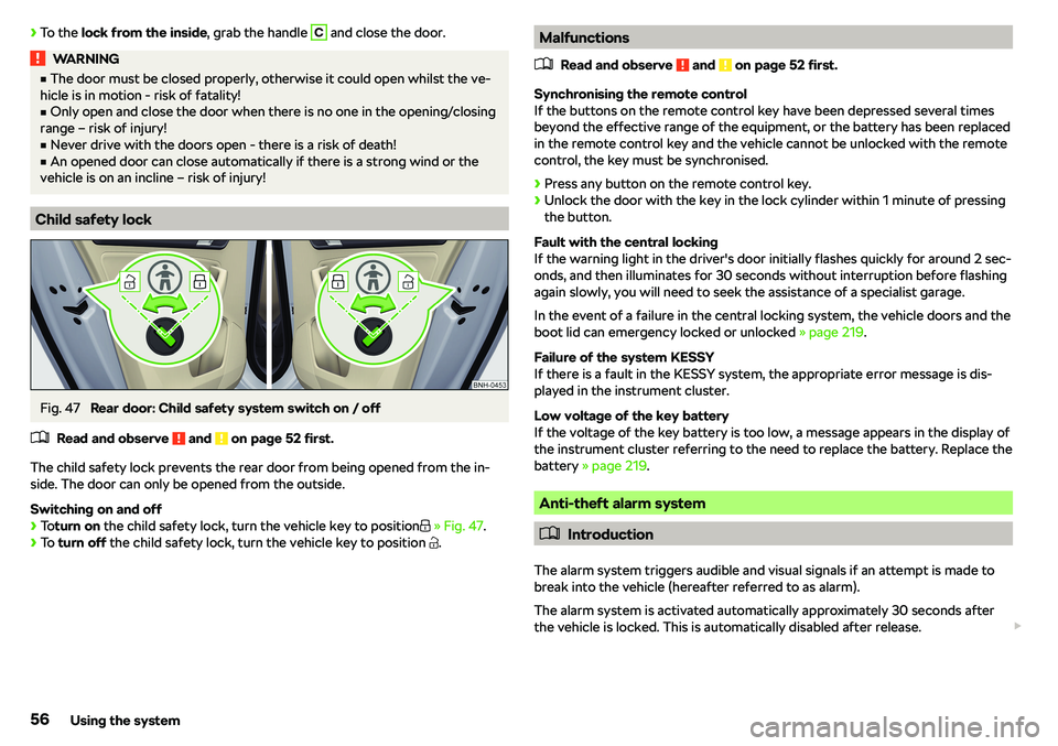 SKODA RAPID SPACEBACK 2018 Workshop Manual 