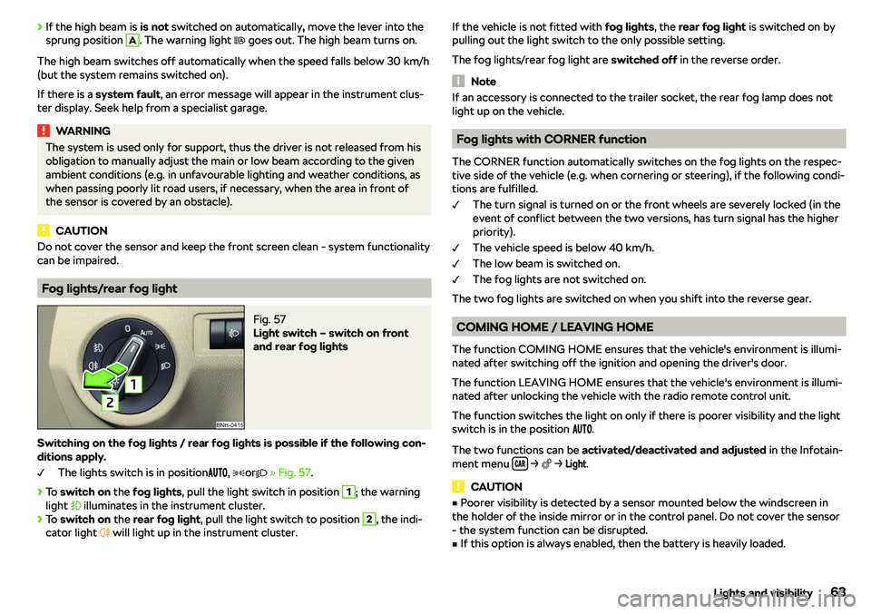 SKODA RAPID SPACEBACK 2018 Repair Manual 