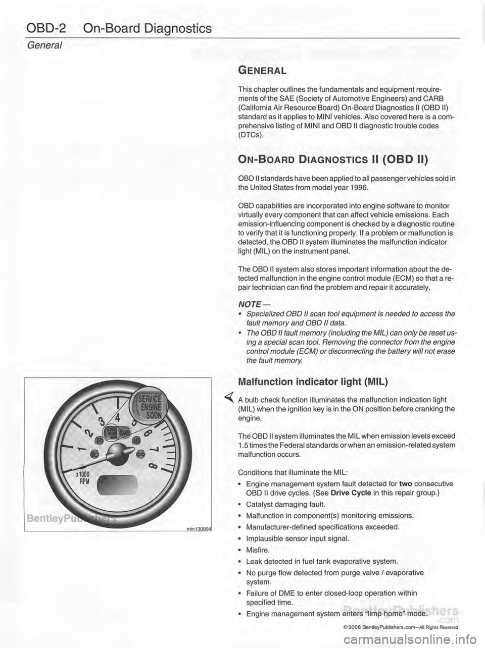MINI COOPER 2002 Service Repair Manual MINI COOPER 2002 Service Repair Manual