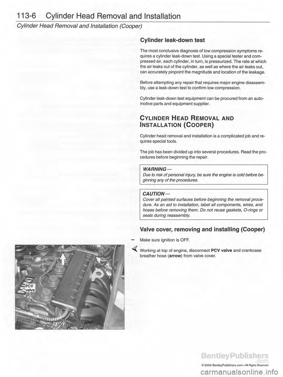MINI COOPER 2002 Service Repair Manual MINI COOPER 2002 Service Repair Manual