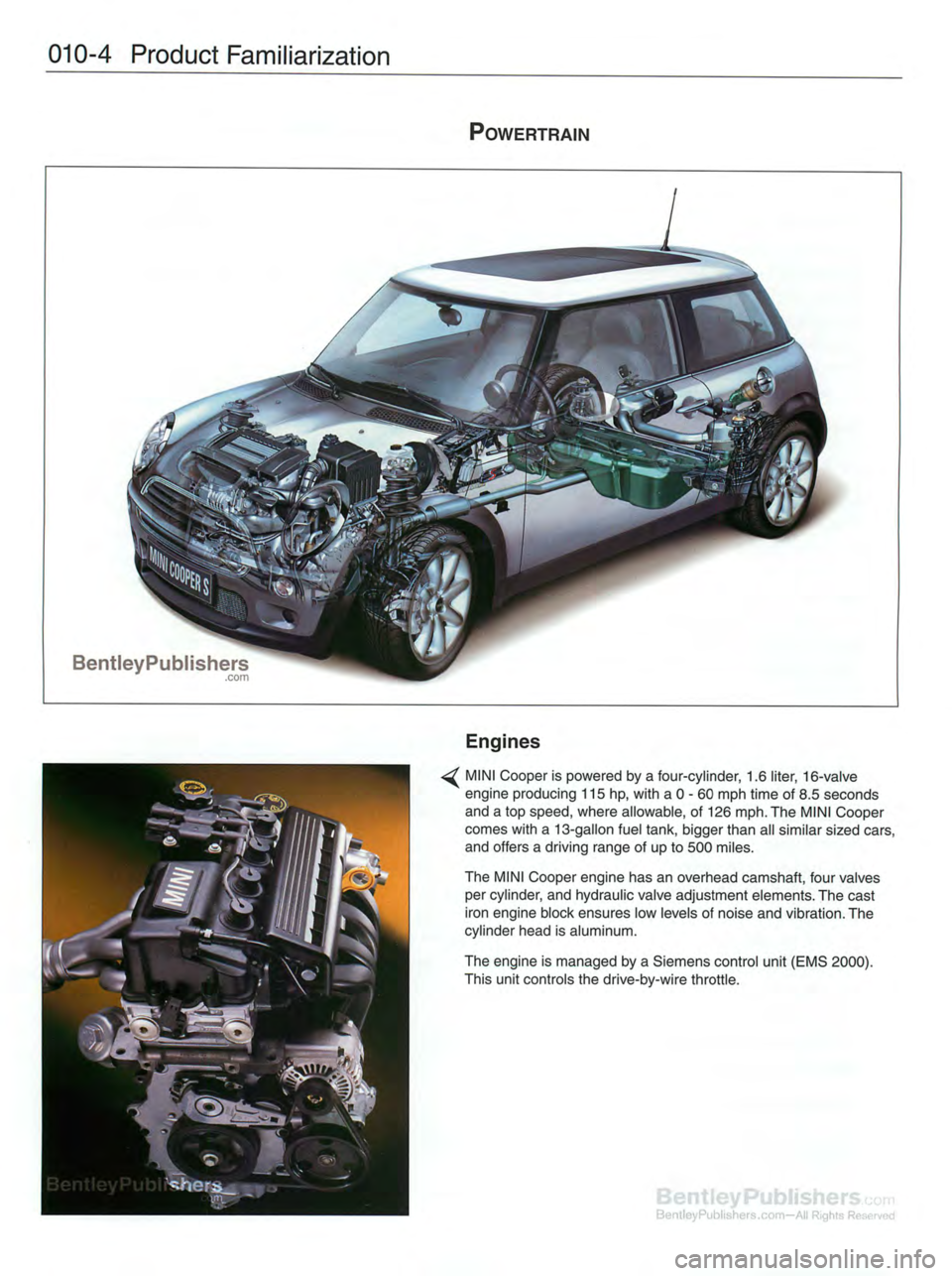 MINI COOPER 2002 Service User Guide MINI COOPER 2002 Service User Guide