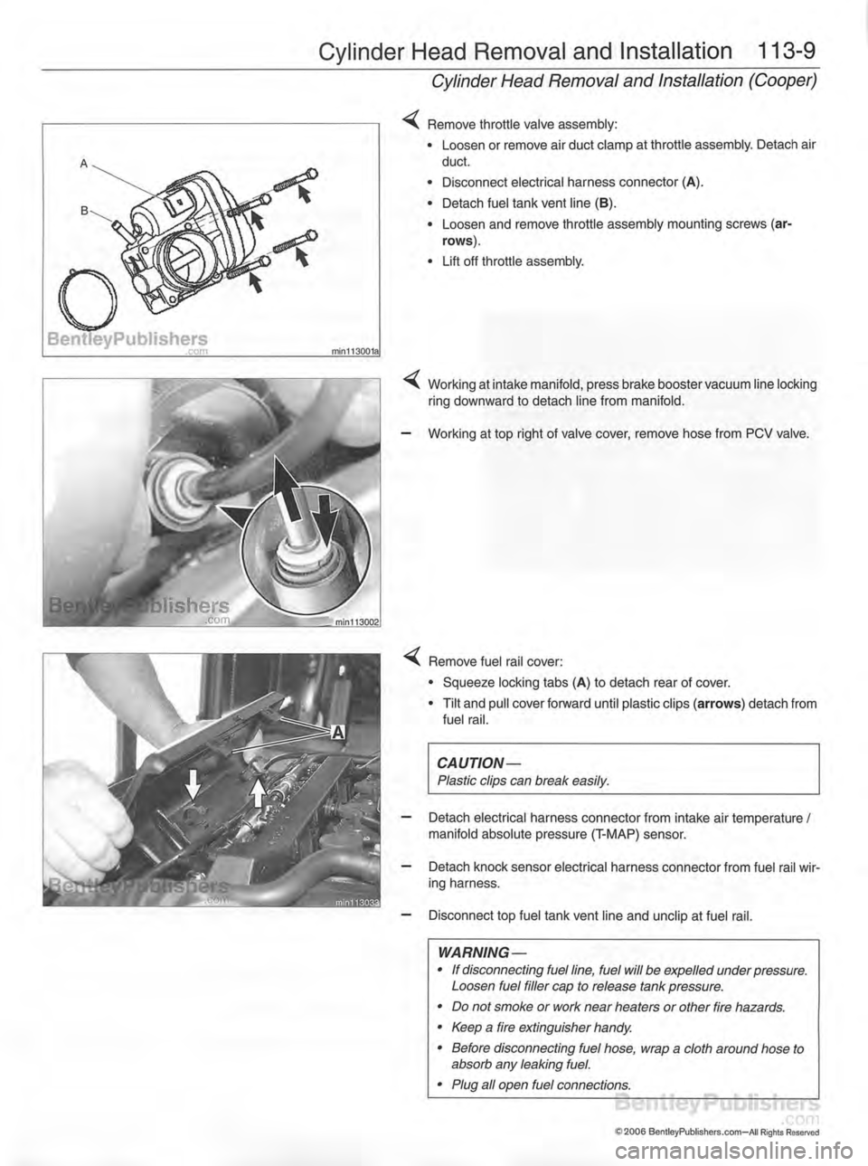 MINI COOPER 2002 Service Repair Manual MINI COOPER 2002 Service Repair Manual