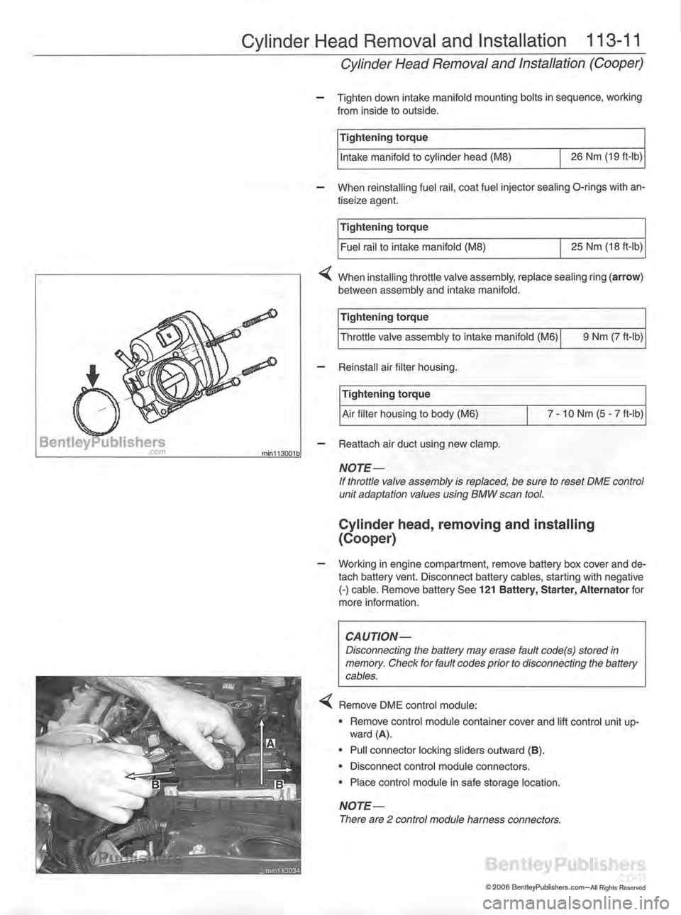 MINI COOPER 2002 Service Repair Manual MINI COOPER 2002 Service Repair Manual