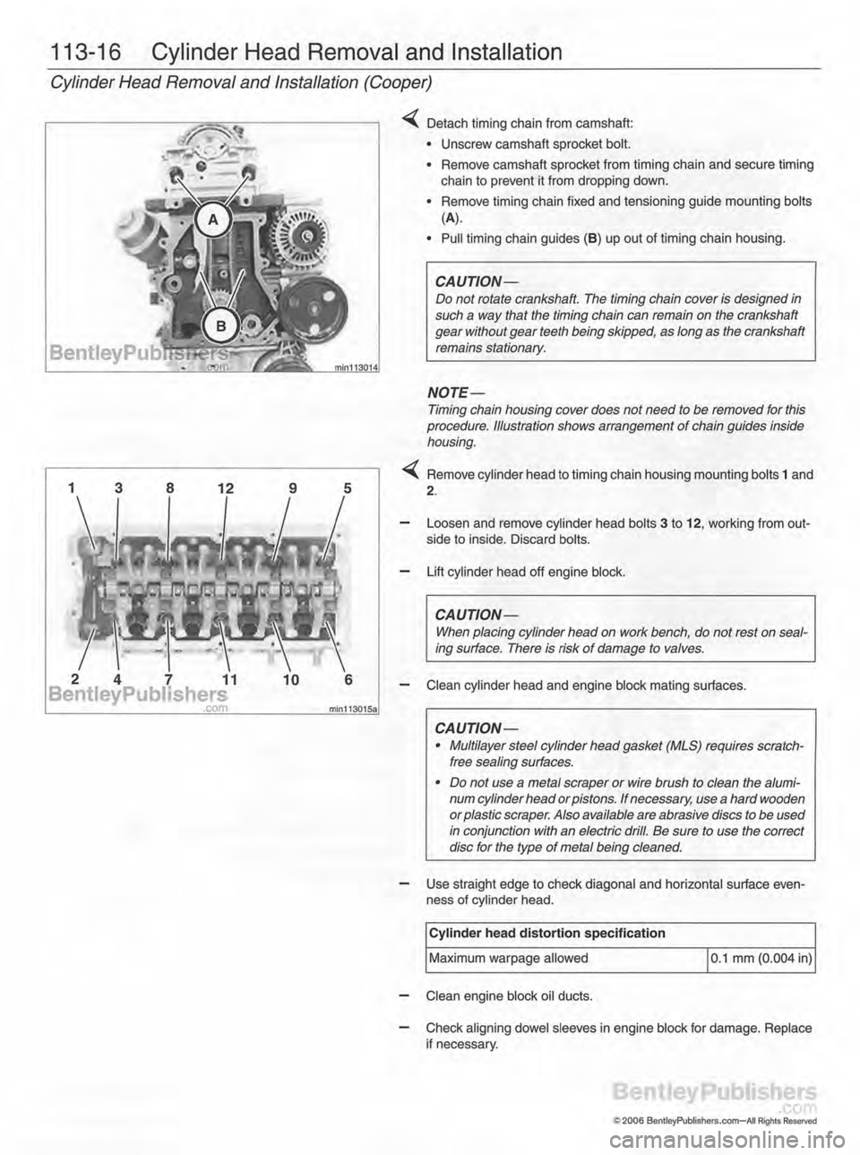 MINI COOPER 2002 Service Repair Manual MINI COOPER 2002 Service Repair Manual