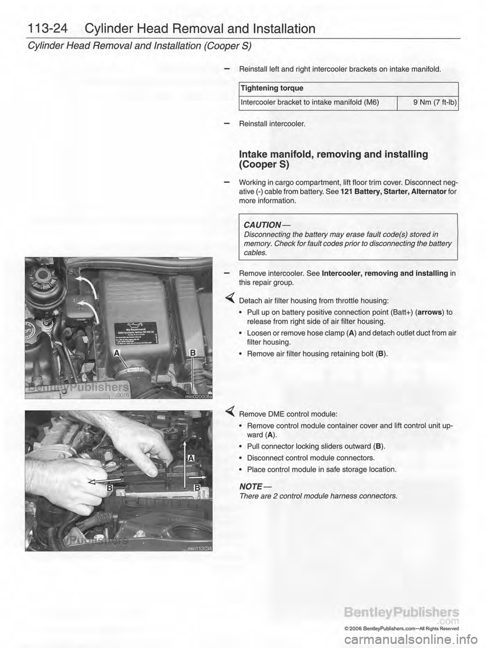 MINI COOPER 2002 Service Repair Manual MINI COOPER 2002 Service Repair Manual