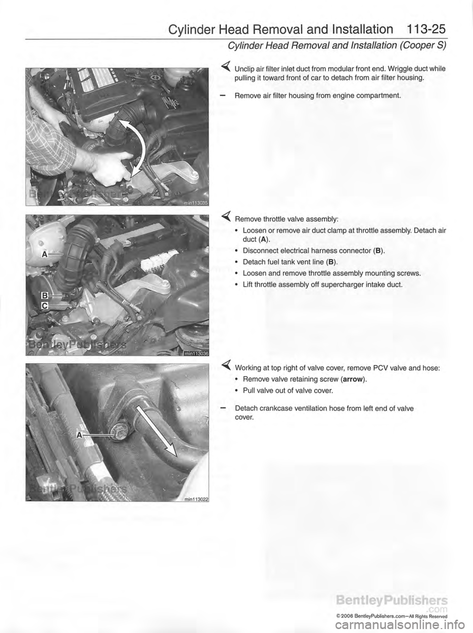 MINI COOPER 2002 Service Repair Manual MINI COOPER 2002 Service Repair Manual