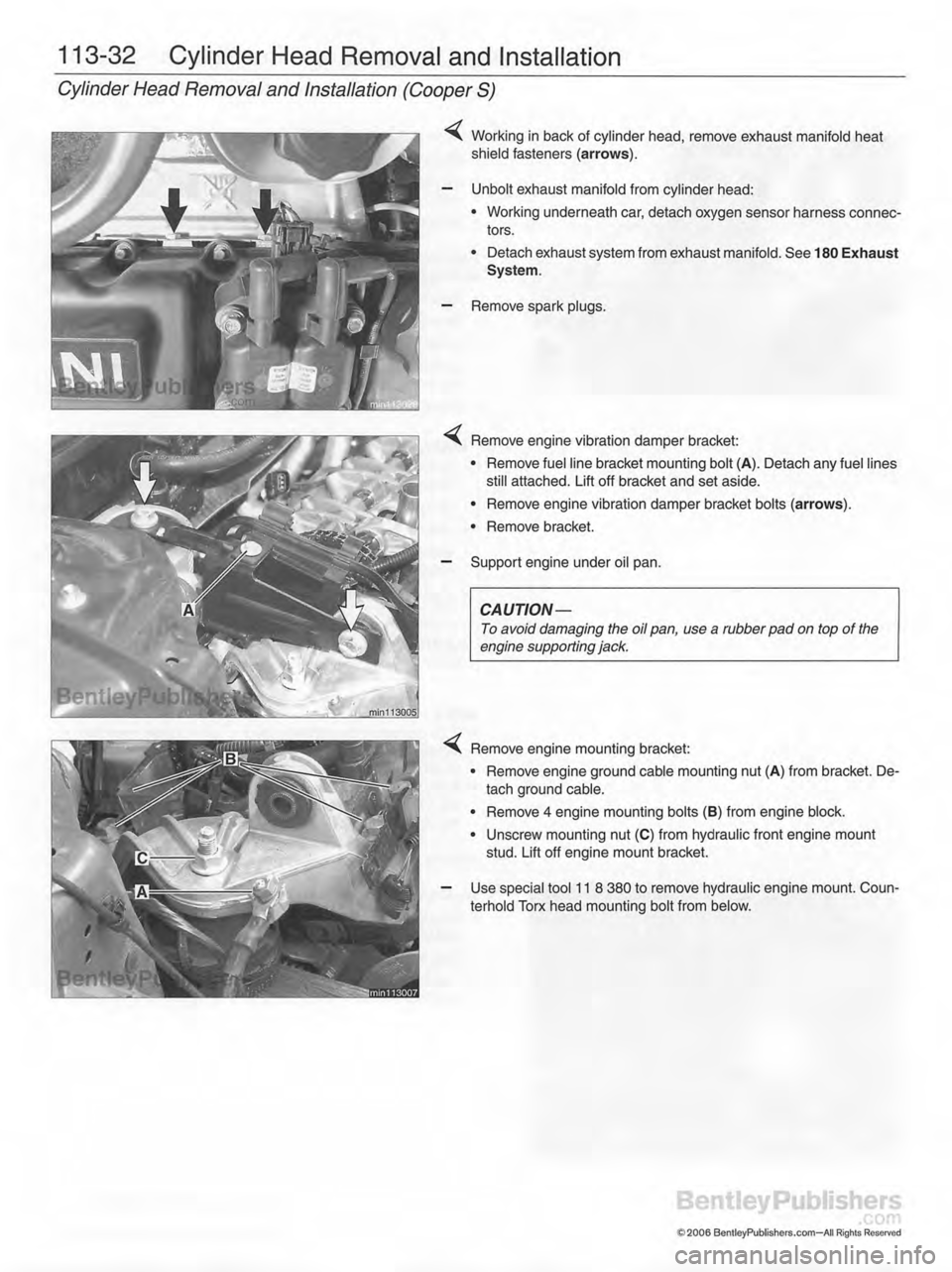 MINI COOPER 2002 Service Repair Manual MINI COOPER 2002 Service Repair Manual