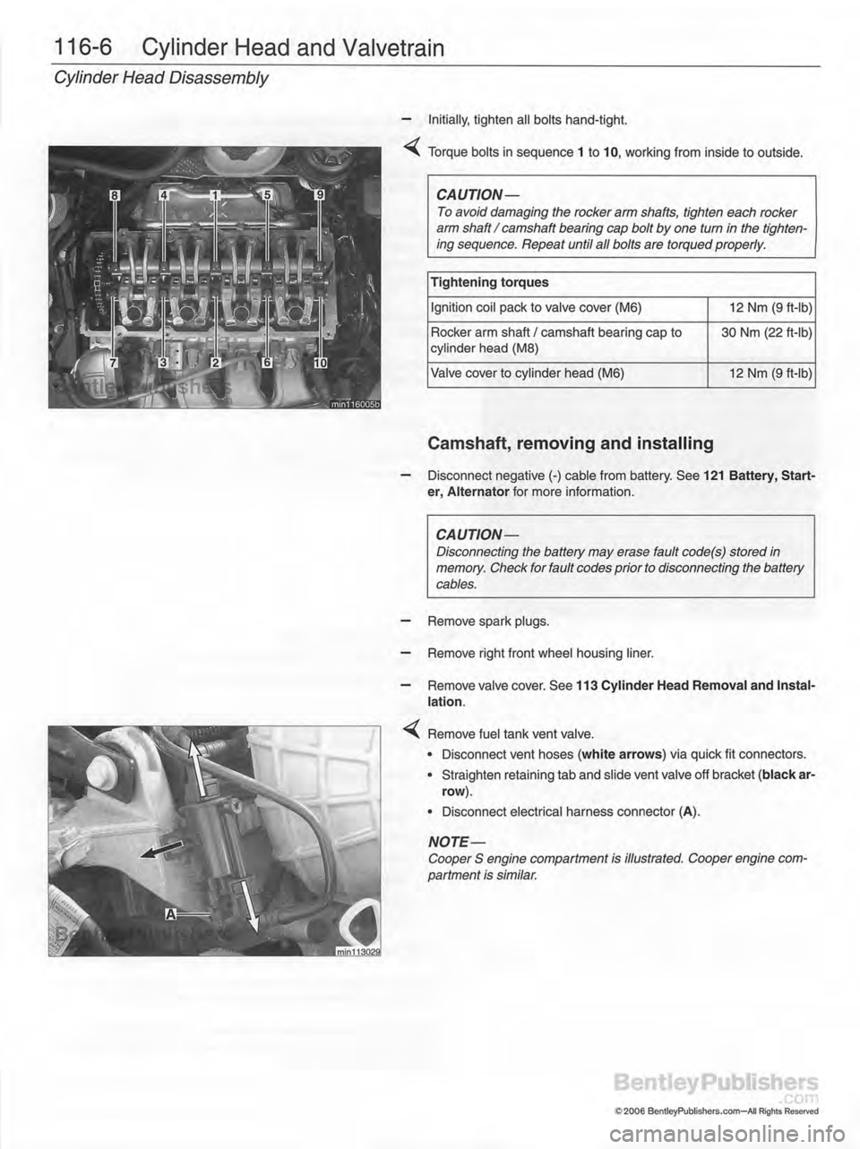 MINI COOPER 2002 Service Repair Manual MINI COOPER 2002 Service Repair Manual