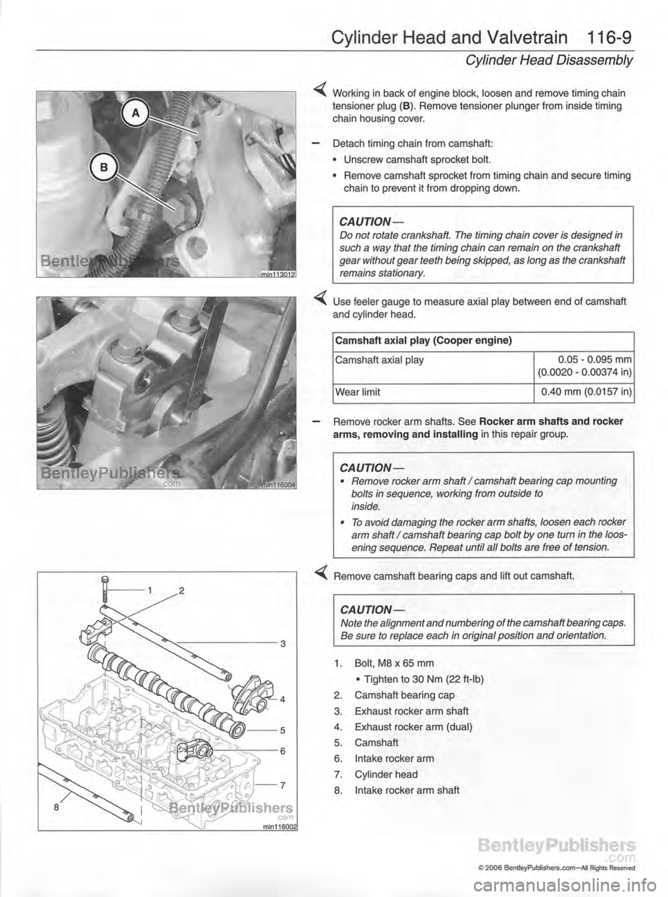 MINI COOPER 2002 Service Repair Manual MINI COOPER 2002 Service Repair Manual