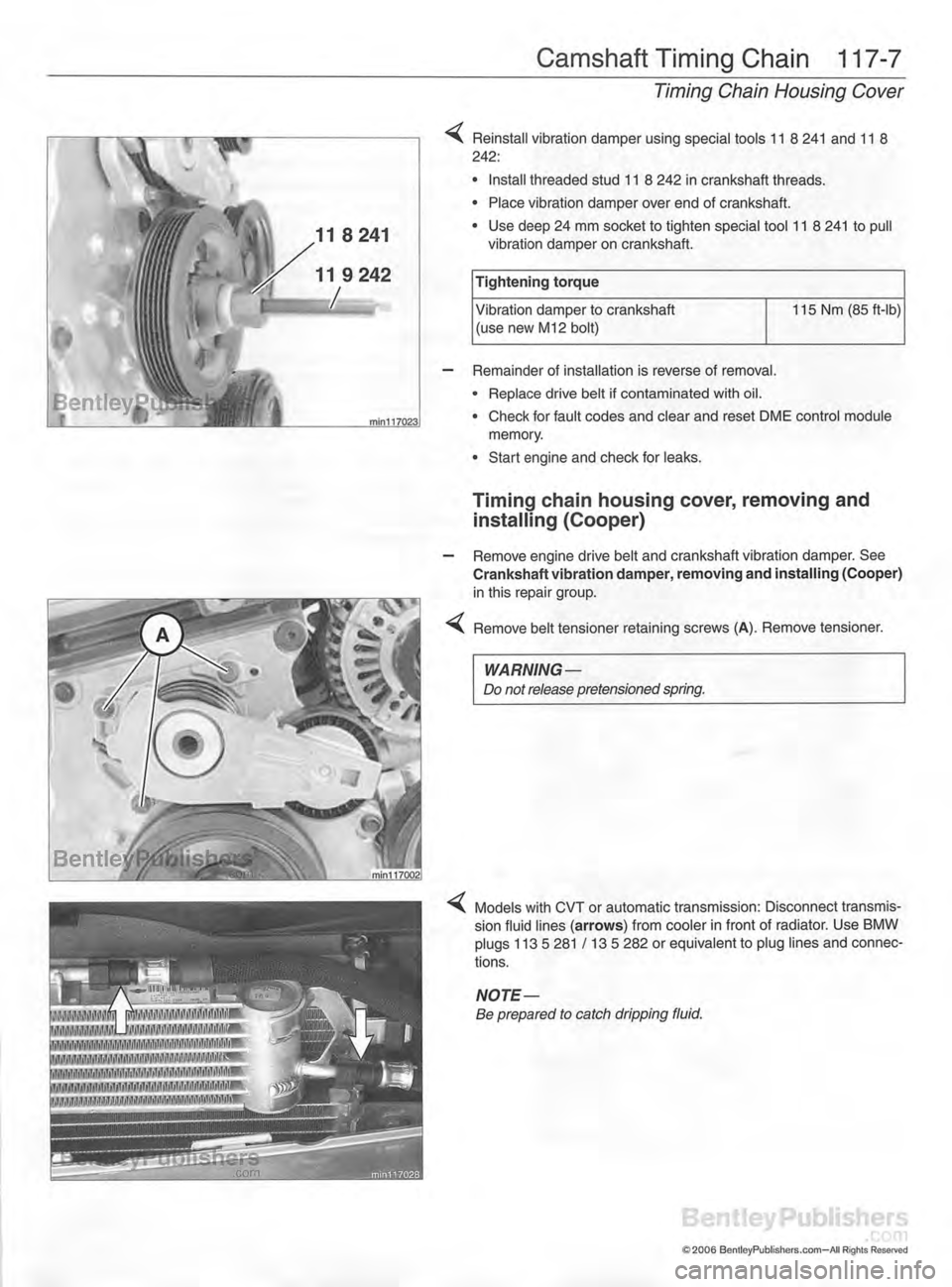 MINI COOPER 2002 Service Repair Manual MINI COOPER 2002 Service Repair Manual