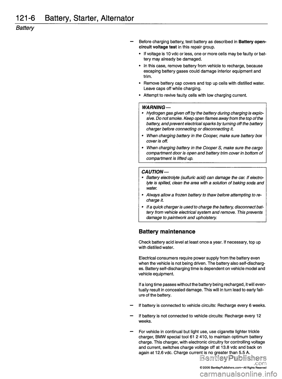 MINI COOPER 2002  Service Repair Manual 