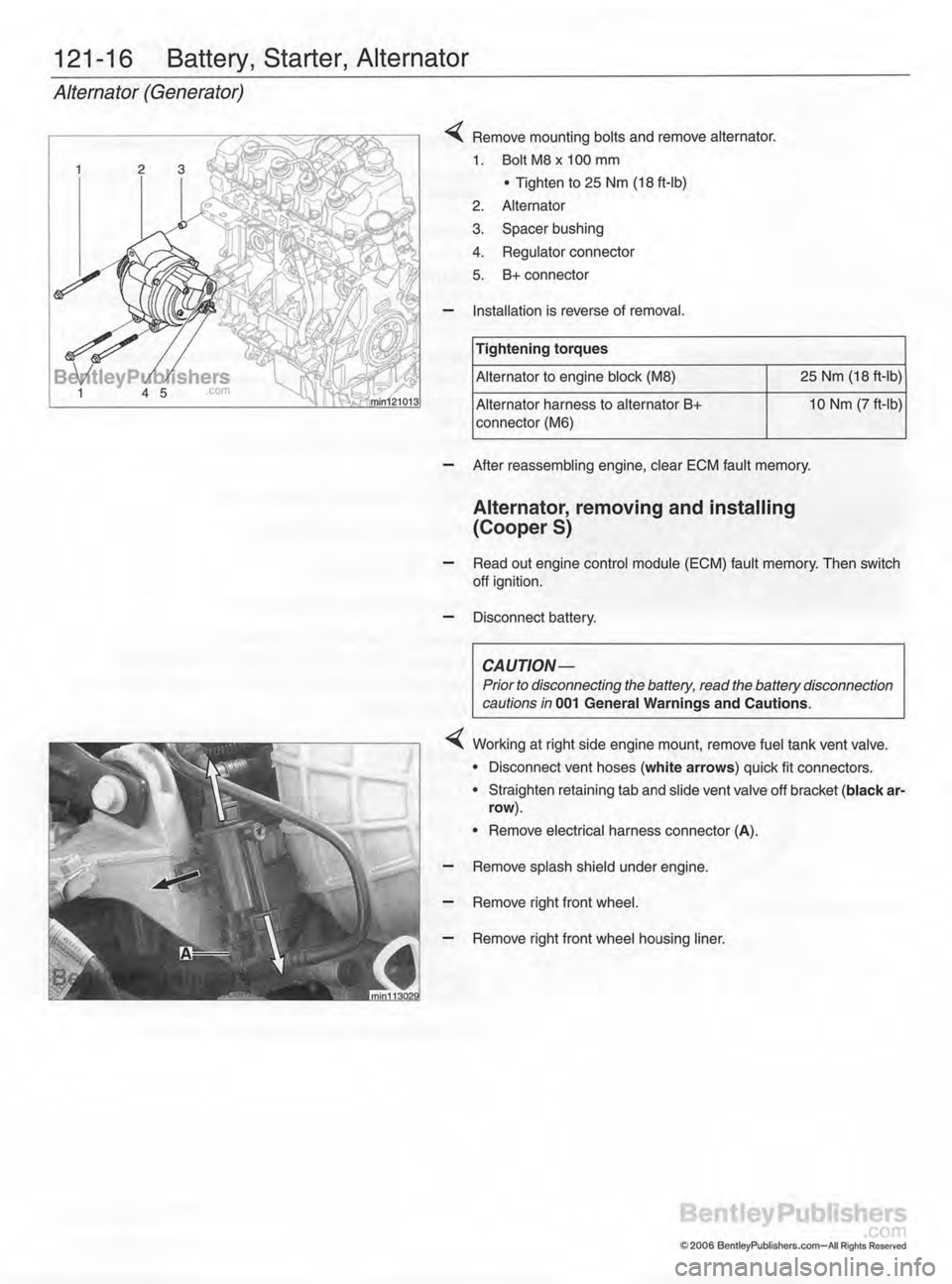 MINI COOPER 2002 Service Repair Manual MINI COOPER 2002 Service Repair Manual