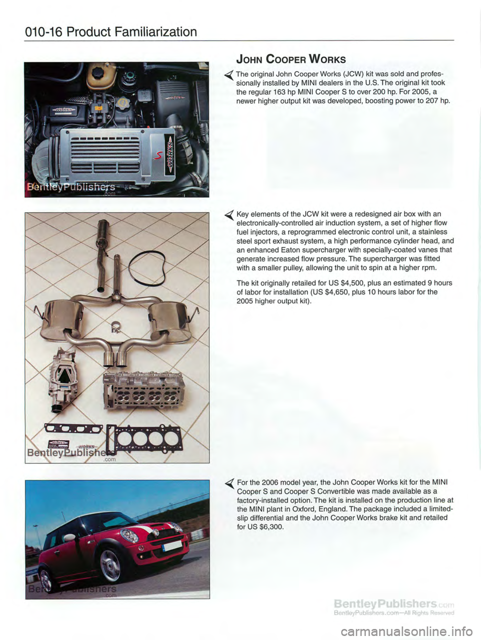 MINI COOPER 2002  Service Owners Manual 