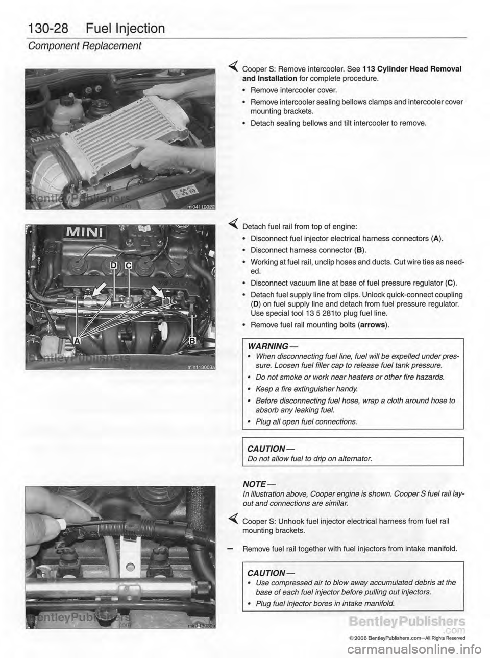 MINI COOPER 2002  Service Repair Manual 