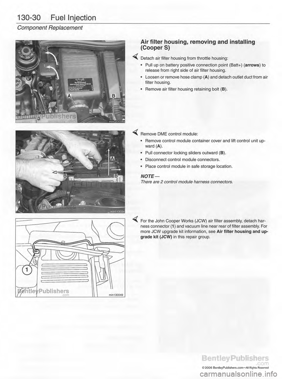MINI COOPER 2002  Service Repair Manual 