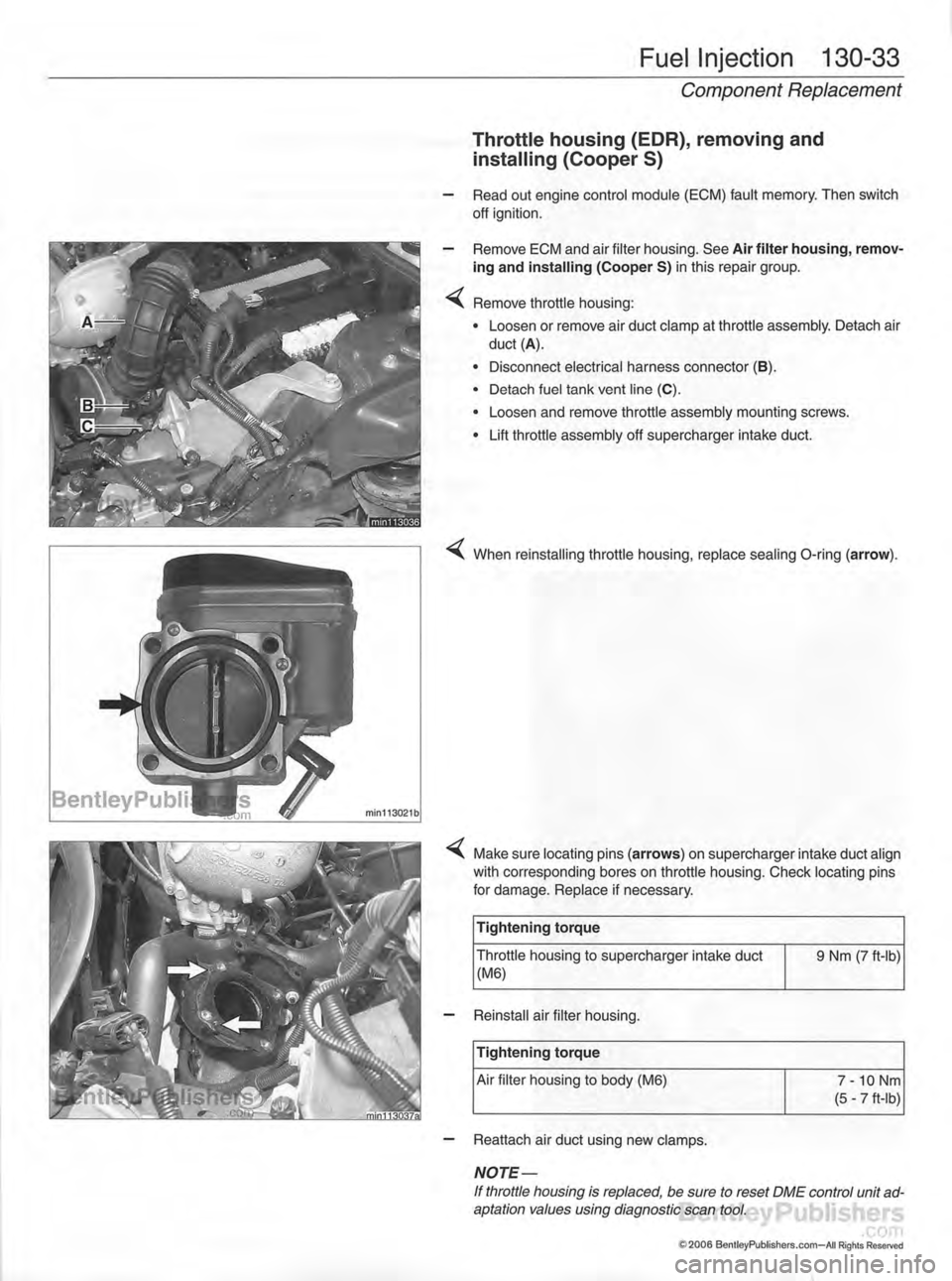 MINI COOPER 2002  Service Repair Manual 