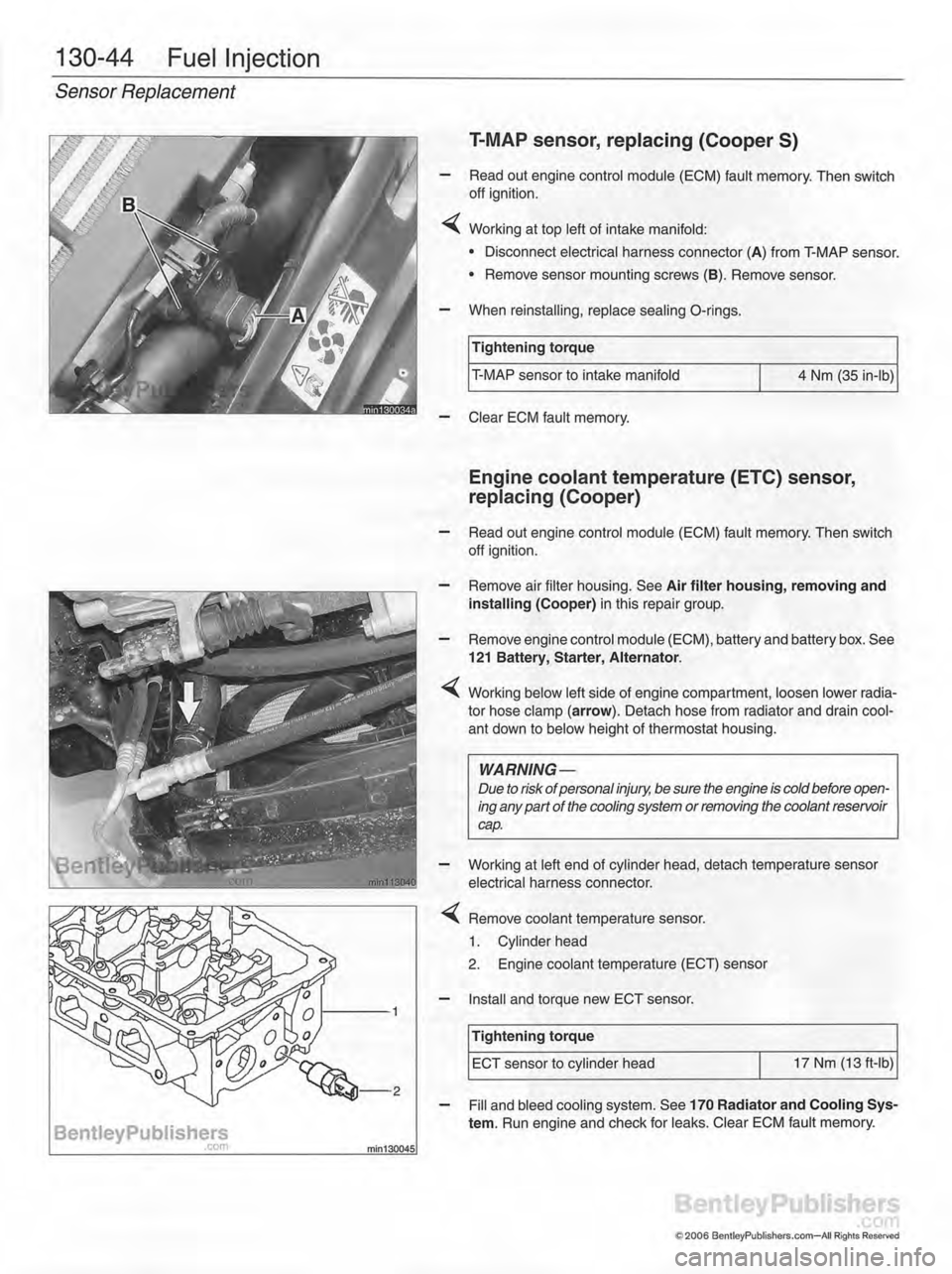 MINI COOPER 2002 Service Repair Manual MINI COOPER 2002 Service Repair Manual