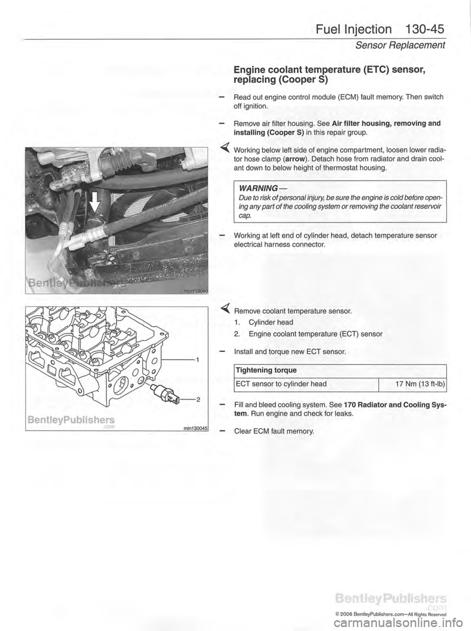 MINI COOPER 2002 Service Repair Manual MINI COOPER 2002 Service Repair Manual