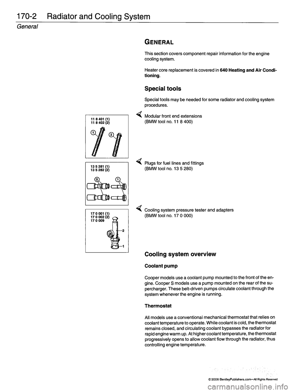 MINI COOPER 2002  Service Repair Manual 