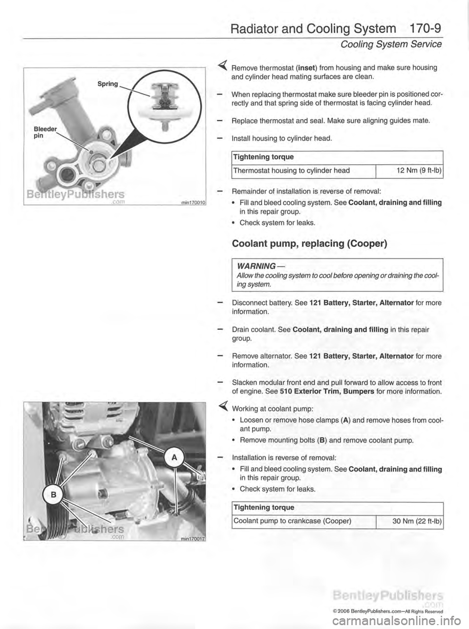 MINI COOPER 2002  Service Repair Manual 