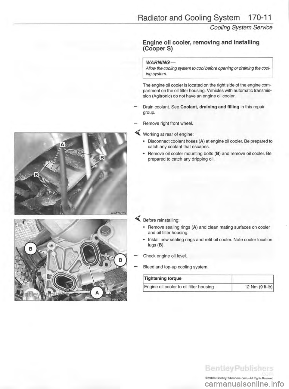 MINI COOPER 2002 Service Repair Manual MINI COOPER 2002 Service Repair Manual