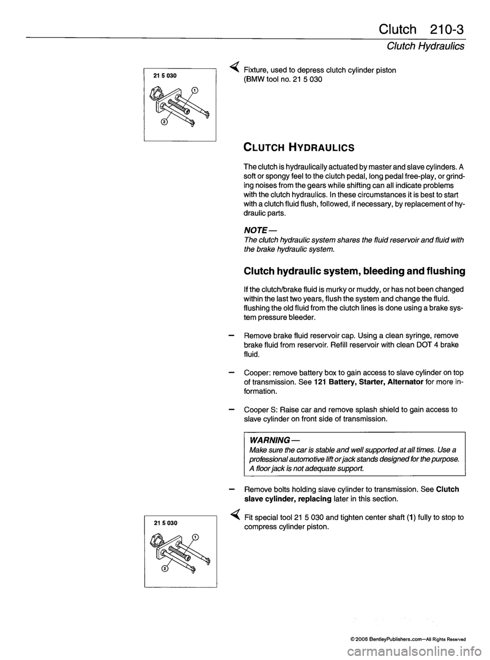 MINI COOPER 2002  Service Repair Manual 