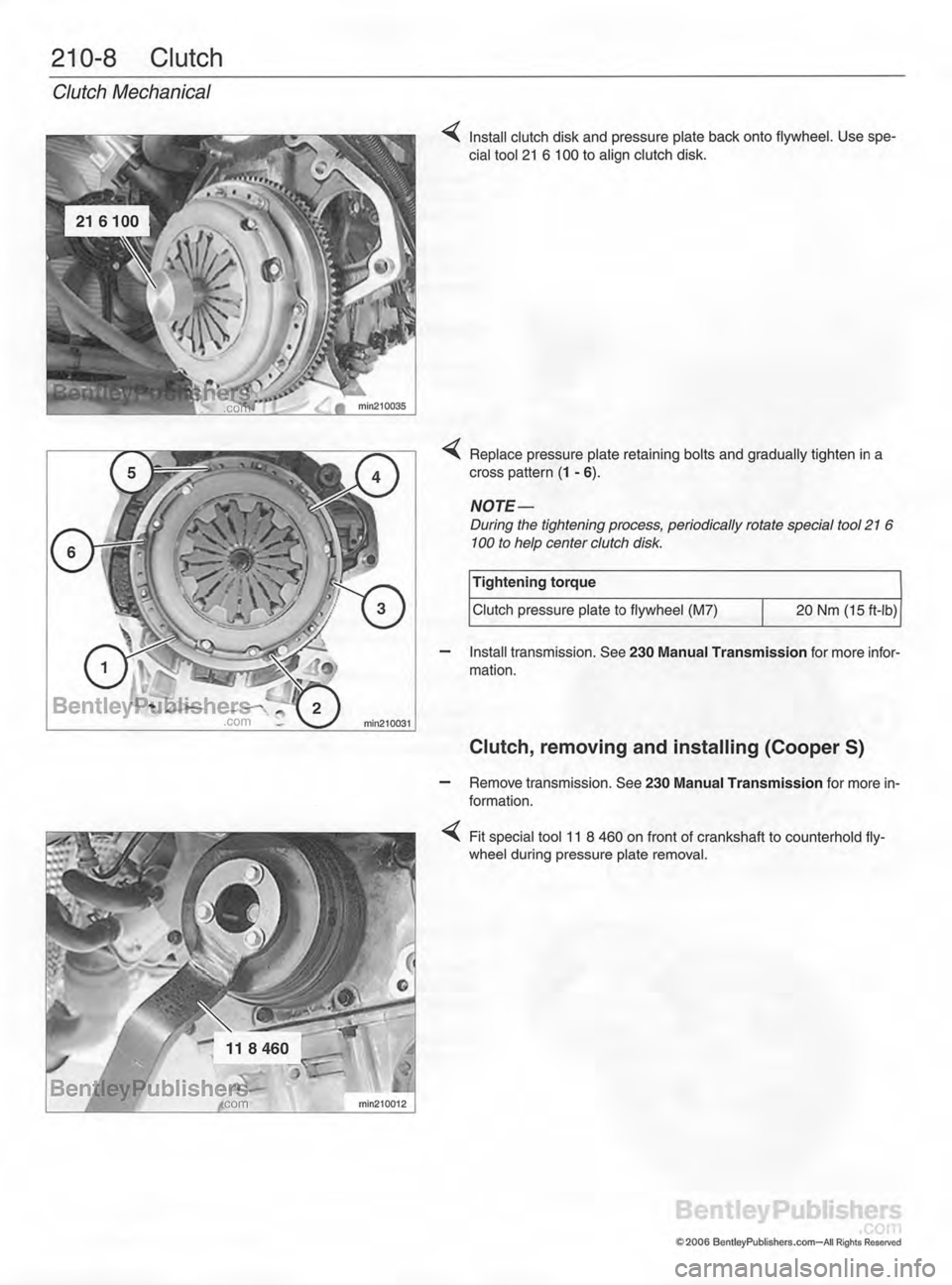 MINI COOPER 2002 Service Repair Manual MINI COOPER 2002 Service Repair Manual
