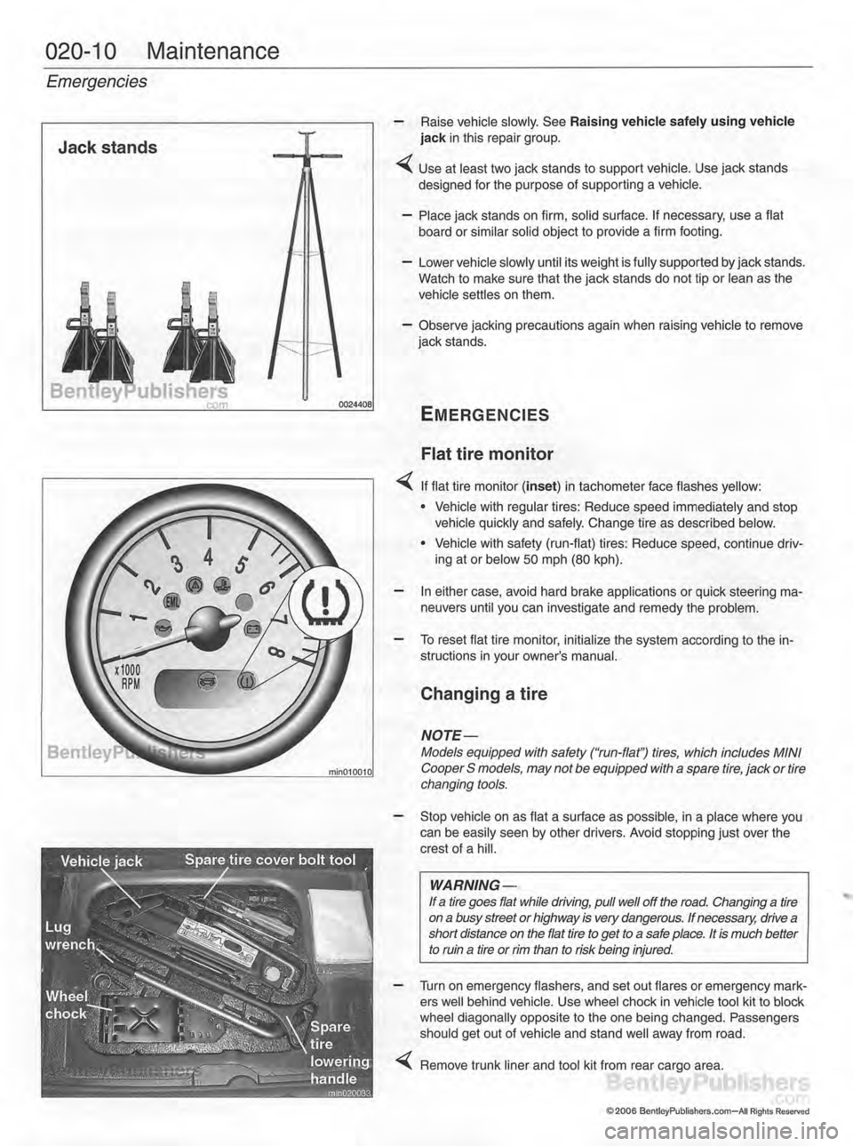 MINI COOPER 2002  Service Owners Guide 