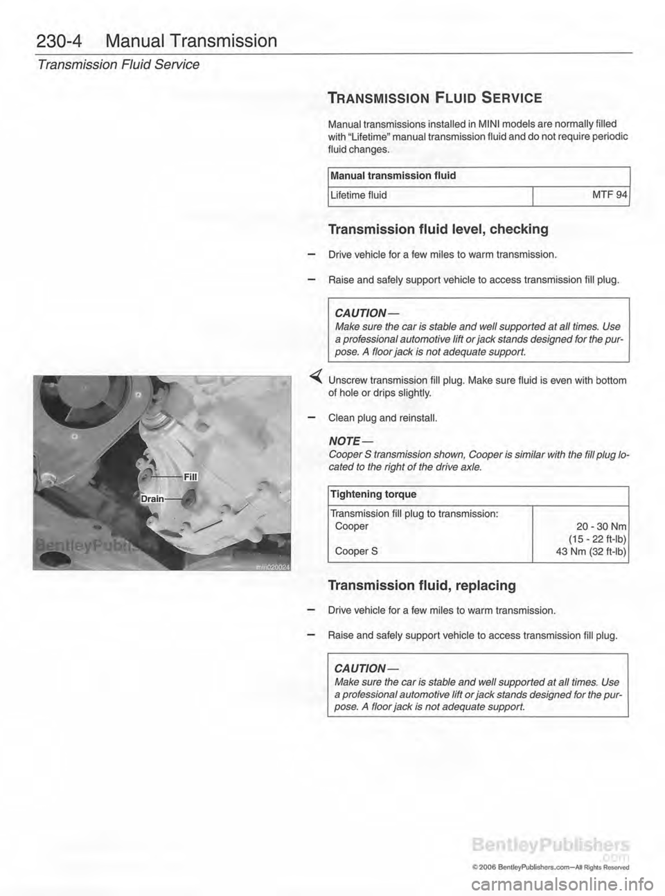MINI COOPER 2002 Service Repair Manual MINI COOPER 2002 Service Repair Manual