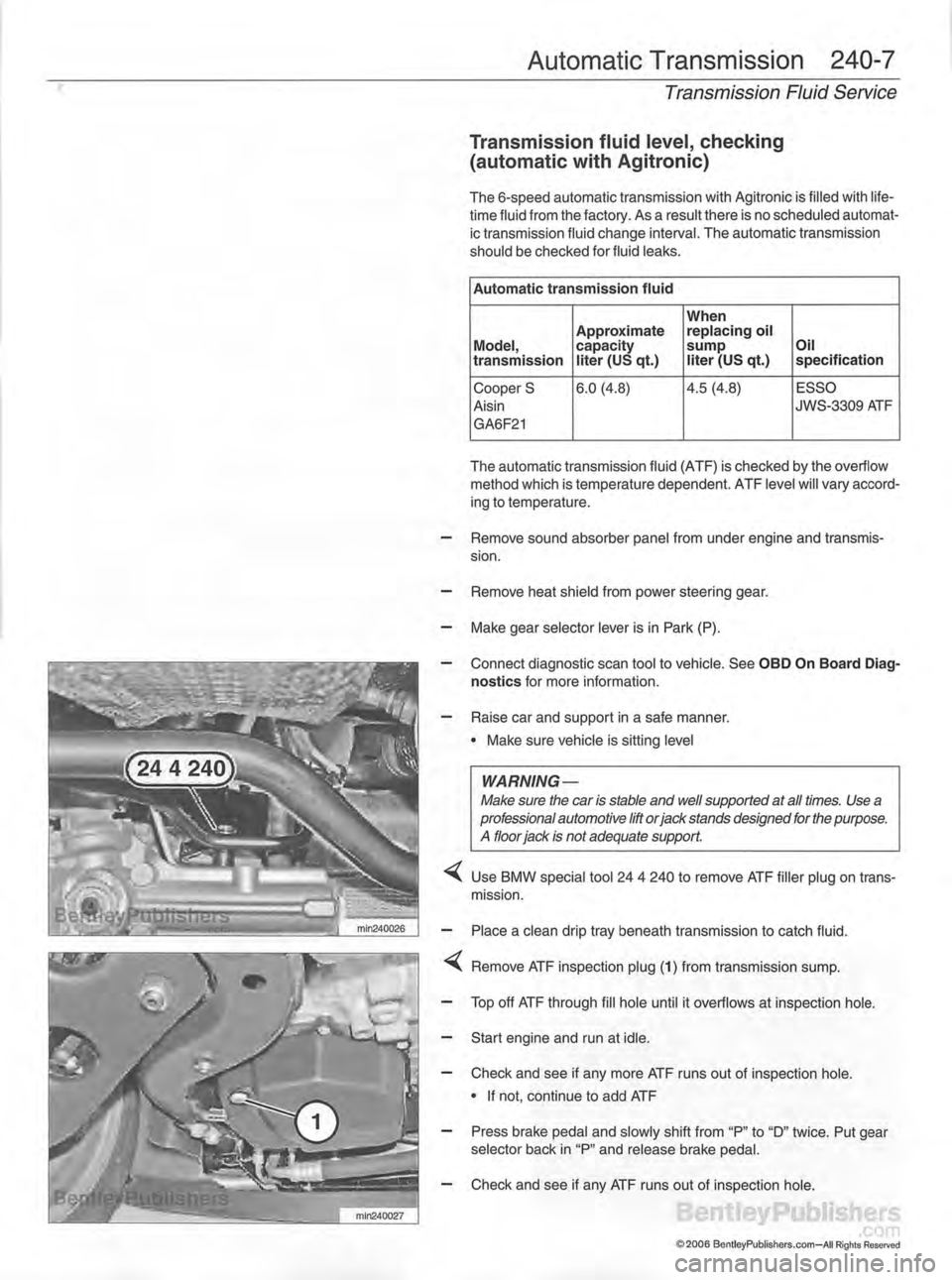 MINI COOPER 2002 Service Repair Manual MINI COOPER 2002 Service Repair Manual