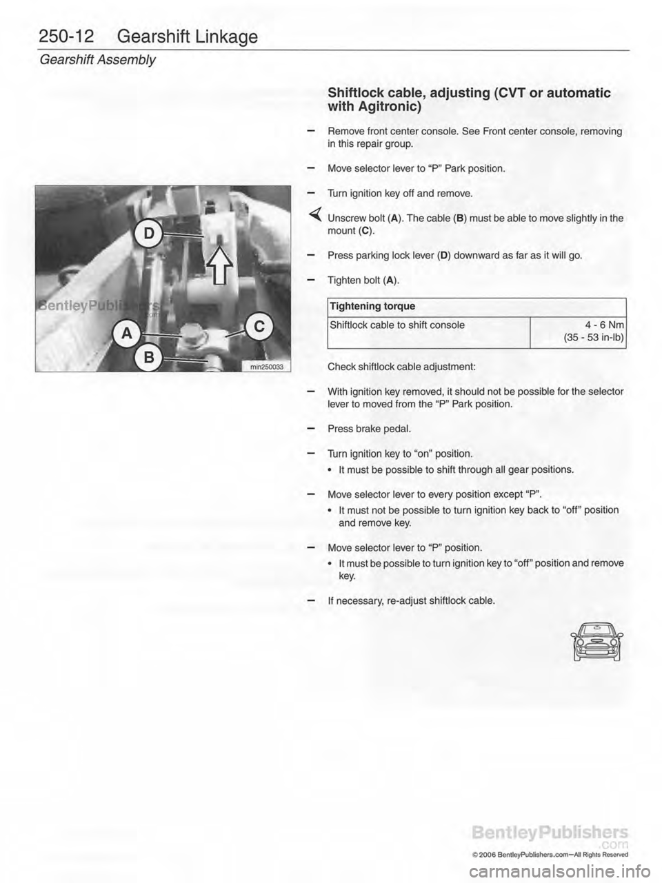 MINI COOPER 2002 Service Repair Manual MINI COOPER 2002 Service Repair Manual