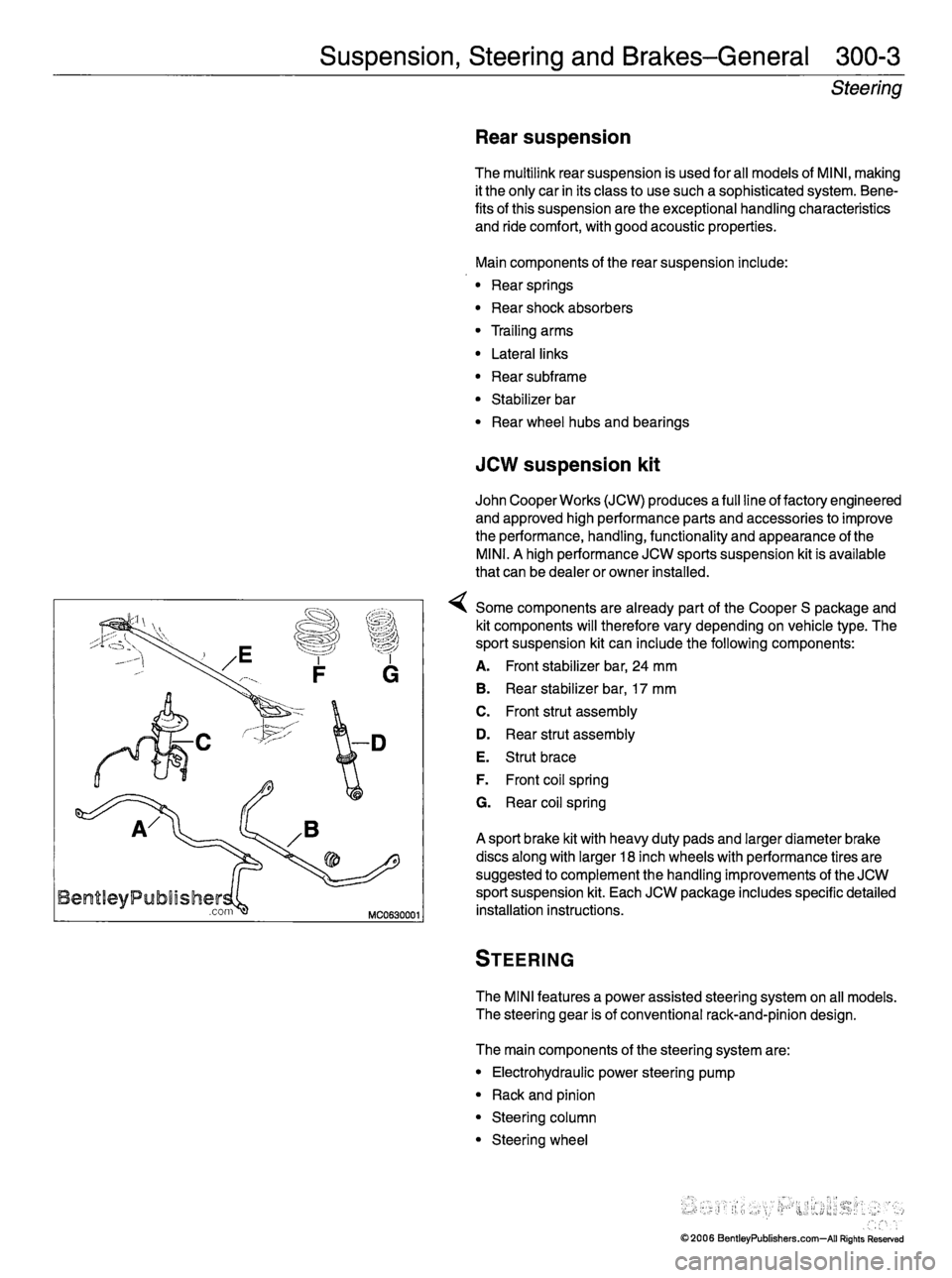MINI COOPER 2002 Service Repair Manual MINI COOPER 2002 Service Repair Manual
