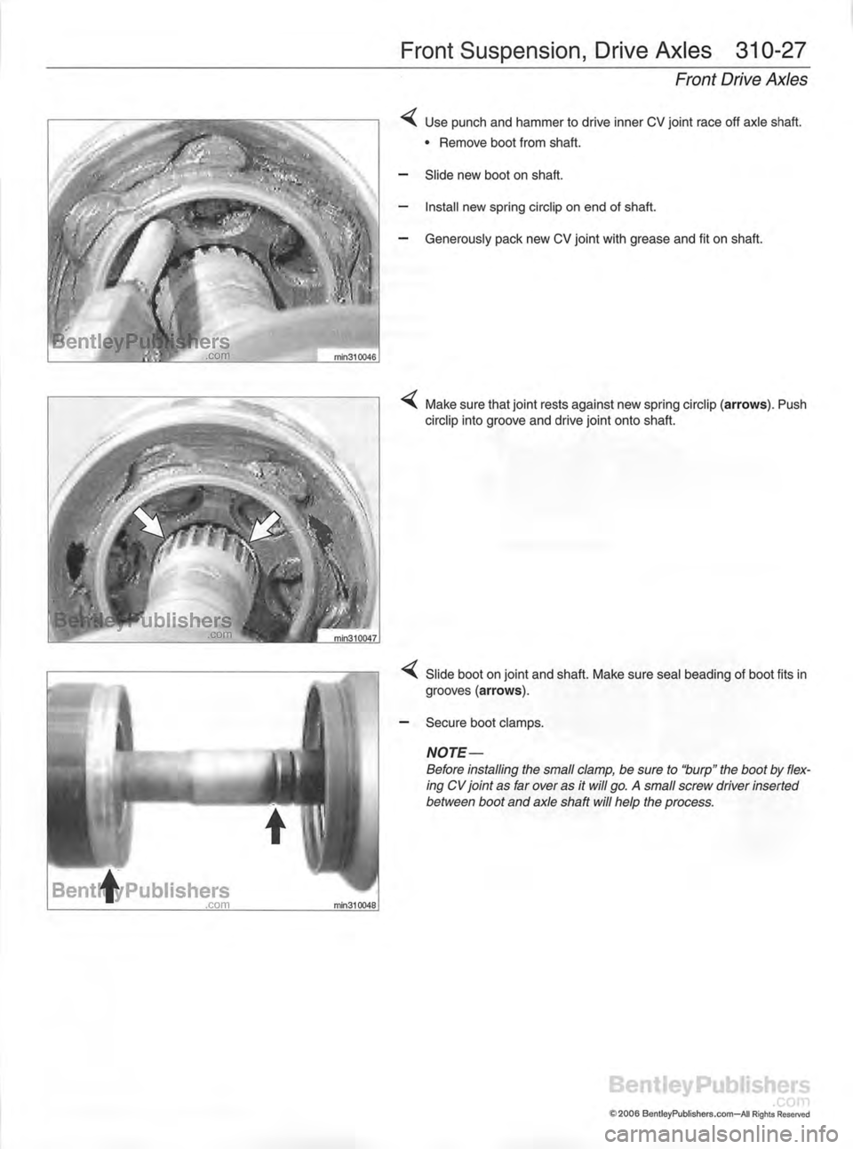 MINI COOPER 2002  Service Repair Manual 