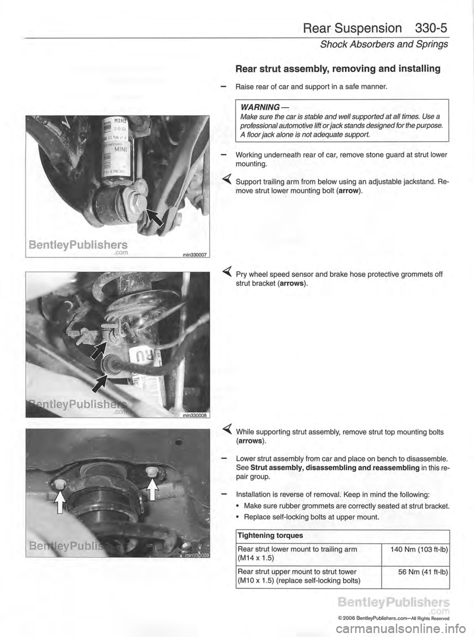 MINI COOPER 2002 Service Repair Manual MINI COOPER 2002 Service Repair Manual