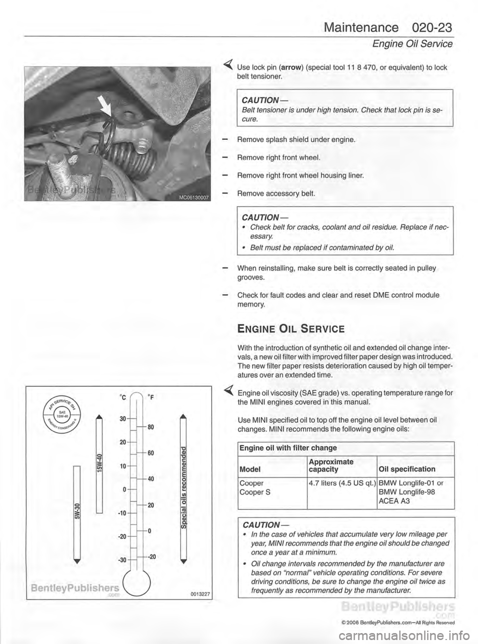 MINI COOPER 2002  Service Service Manual 