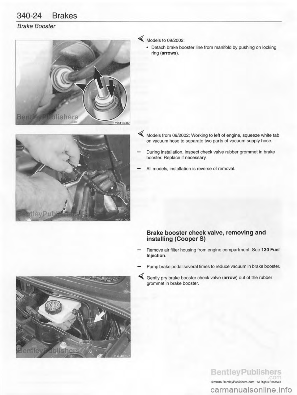 MINI COOPER 2002 Service Repair Manual MINI COOPER 2002 Service Repair Manual