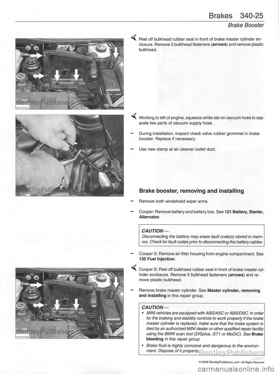 MINI COOPER 2002 Service Repair Manual MINI COOPER 2002 Service Repair Manual