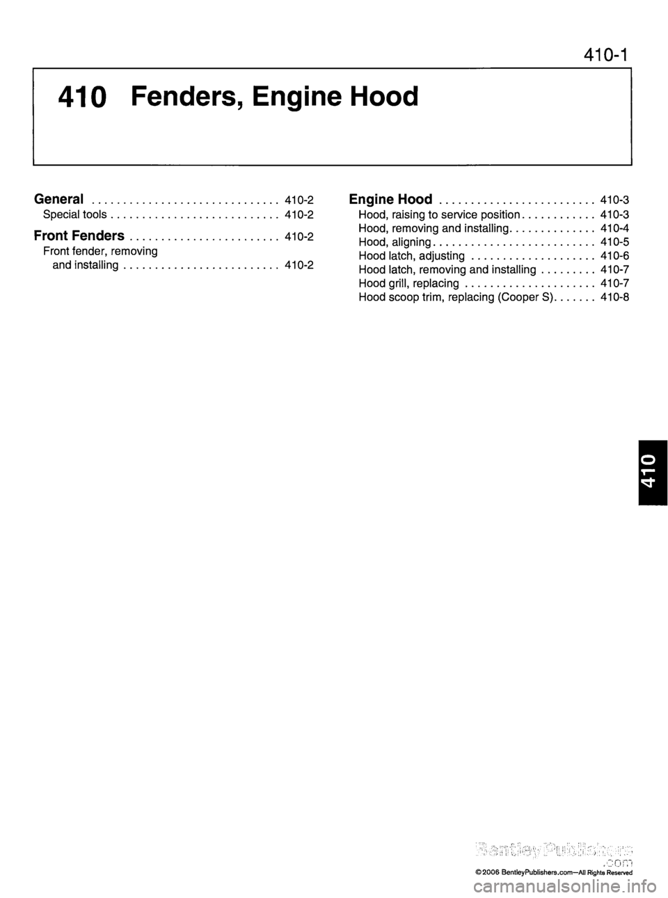MINI COOPER 2002 Service Repair Manual MINI COOPER 2002 Service Repair Manual